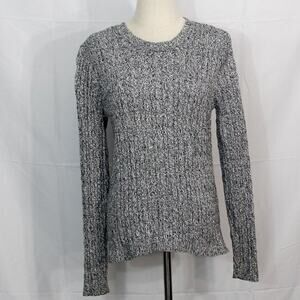 Karen Scott Long Sleeve Cable Knit Pullover Sweater Size M